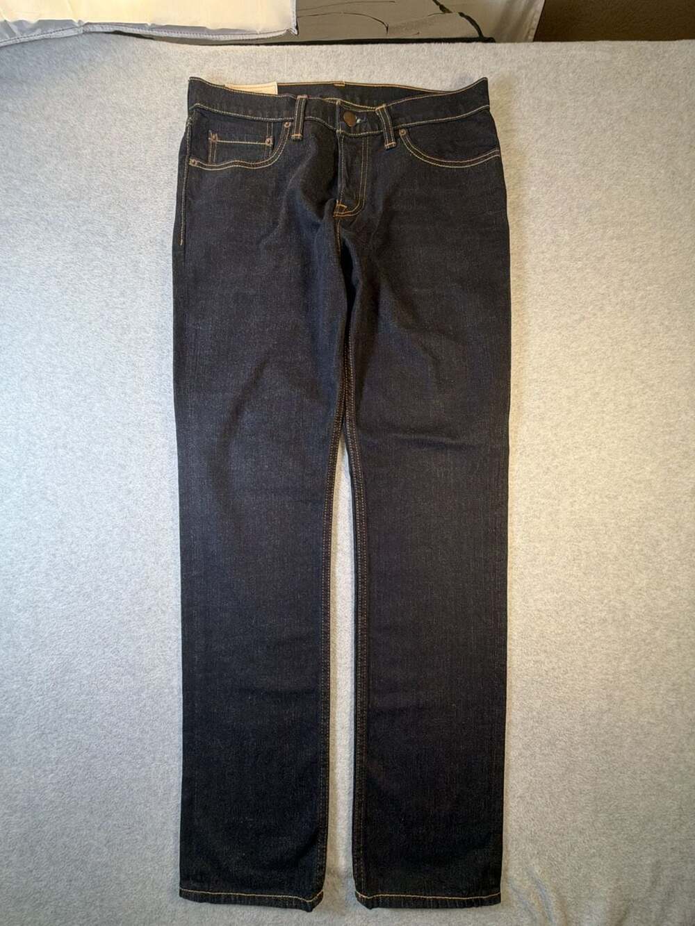 Hollister Pacific Merchants Slim Straight Dark Wash Denim Jeans W32 x L32